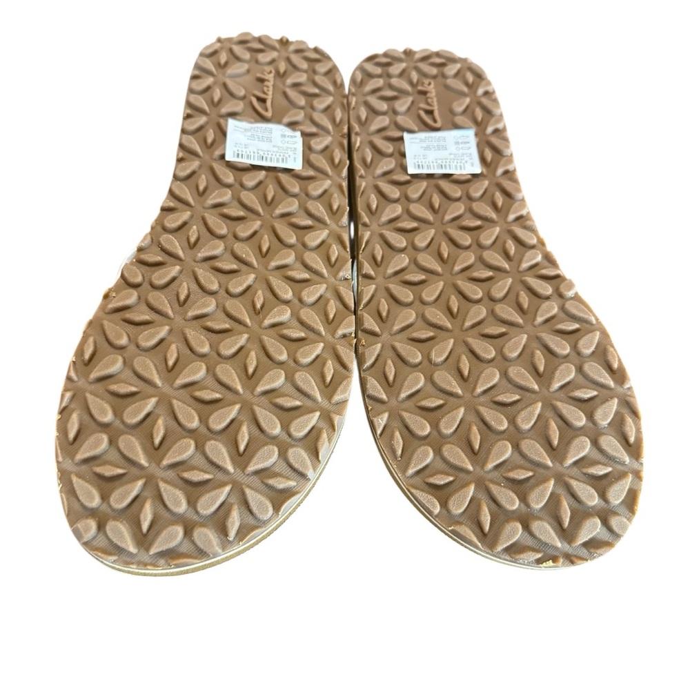 Clark’s Fenner Nerice Off White Sandal Size 10 - Picture 9 of 10